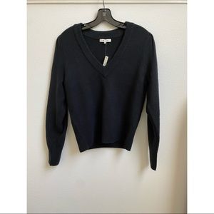 Madewell Westgate V-Neck Sweater in Coziest Yarn